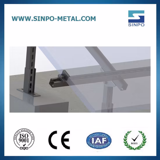 Manufacturer Customize Home Solar Power Mounting Support PV Bracket for Ground Solar Energy System Panel Products